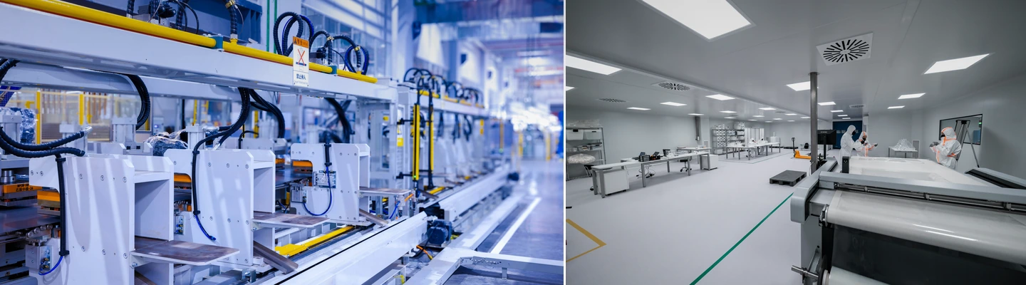 CLF OEM/ODM battery pack manufacturing line and laboratory testing capability